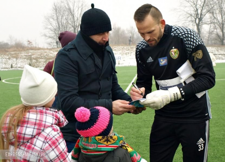 Mecz WKS Śląsk Wrocław w Środzie Ślaskiej