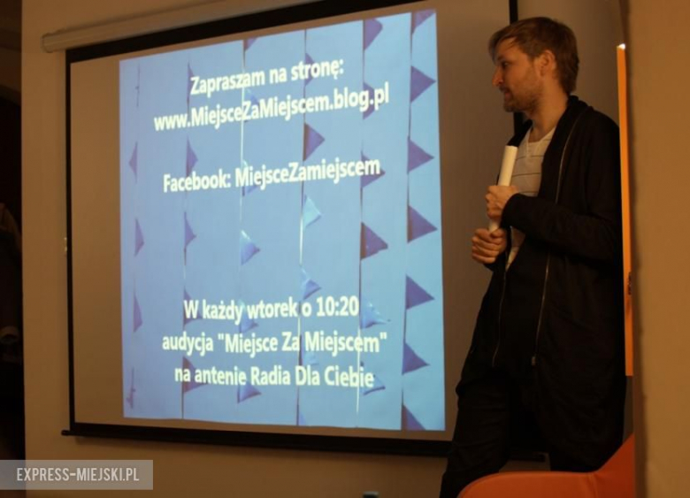 Spotkanie z dziennikarzem w średzkiej bibliotece