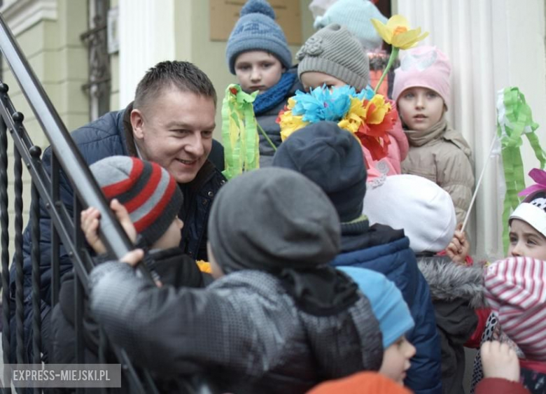 Pochód przedszkolaków w Środzie Śląskiej