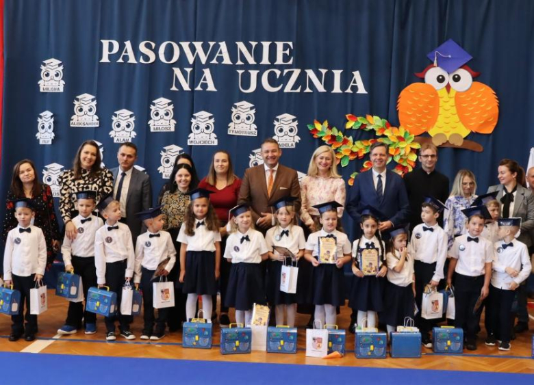 Pasowanie pierwszoklasistów
