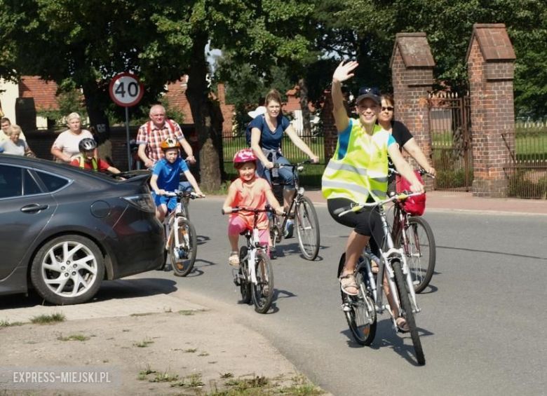 Rajd rowerowy w Szczepanowie