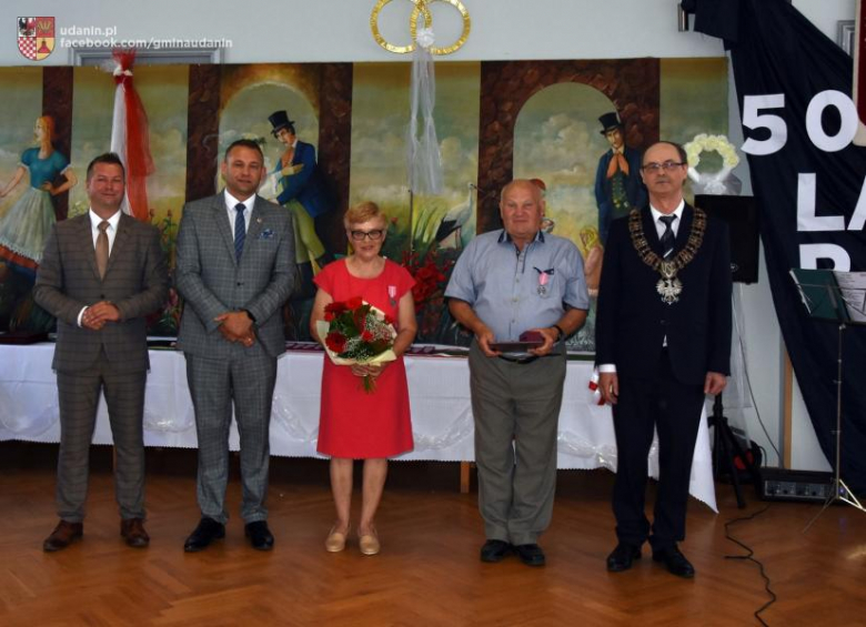 Złote gody Mieszkańców gminy Udanin