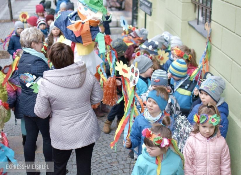 Pochód przedszkolaków w Środzie Śląskiej