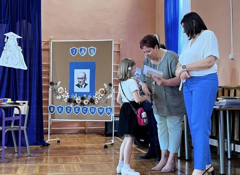 Zakończenie roku szkolnego w Szkole Podstawowej w  Mieczkowie