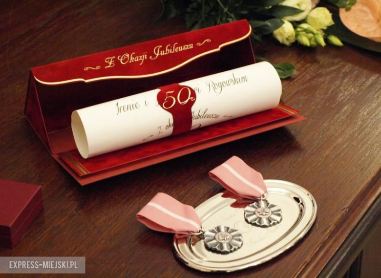 Rocznica 50-lecia małżeństwa