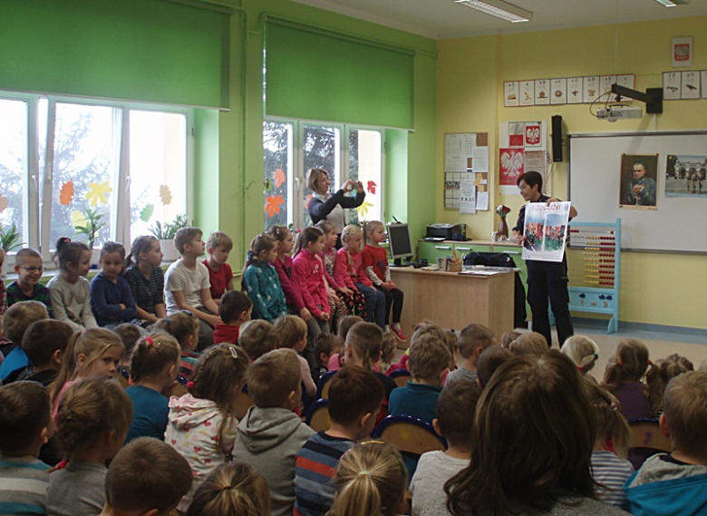 Spotkanie policjantów z uczniami