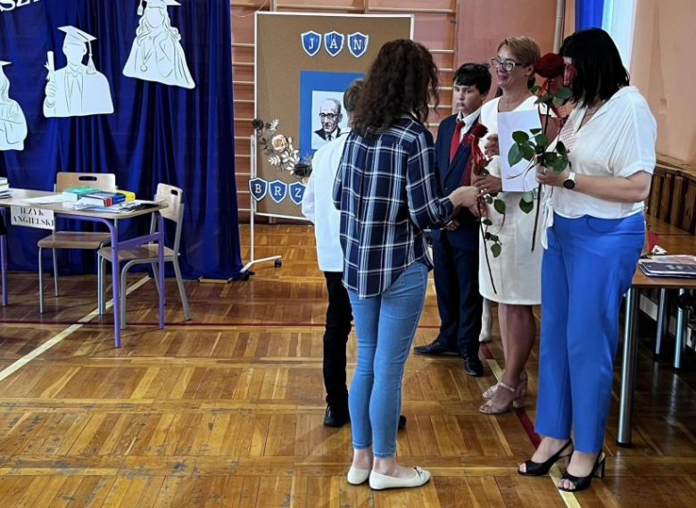 Zakończenie roku szkolnego w Szkole Podstawowej w  Mieczkowie
