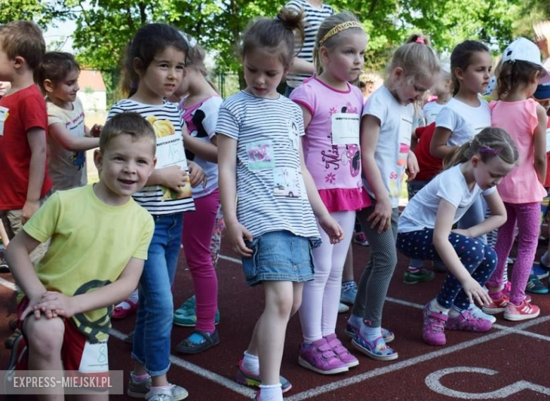 Przedszkolaki wzięły udział w maratonie