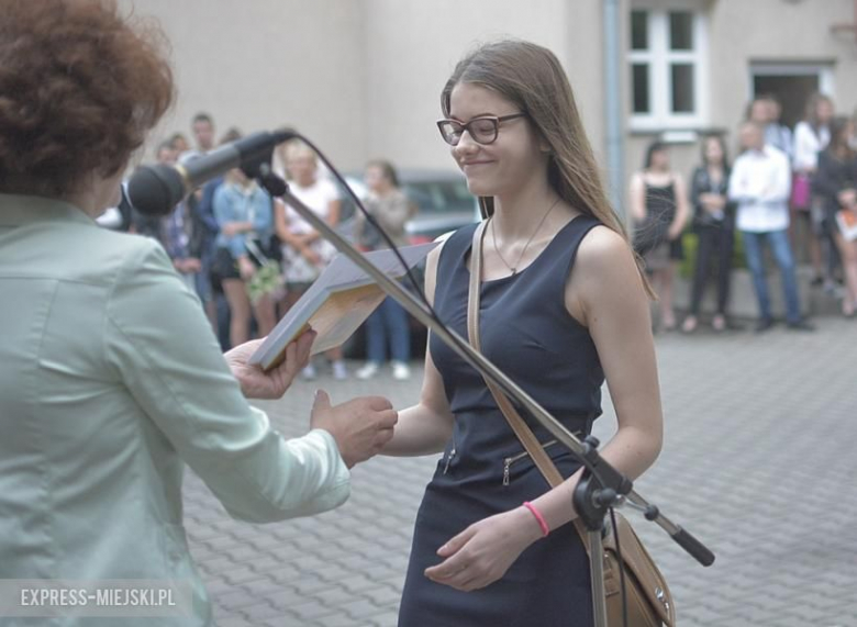 Wręczenie nagród dla najlepszych uczniów