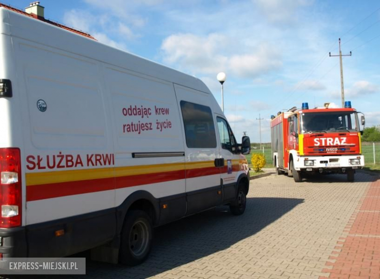 Zbiórka krwi w Ujeździe Górnym