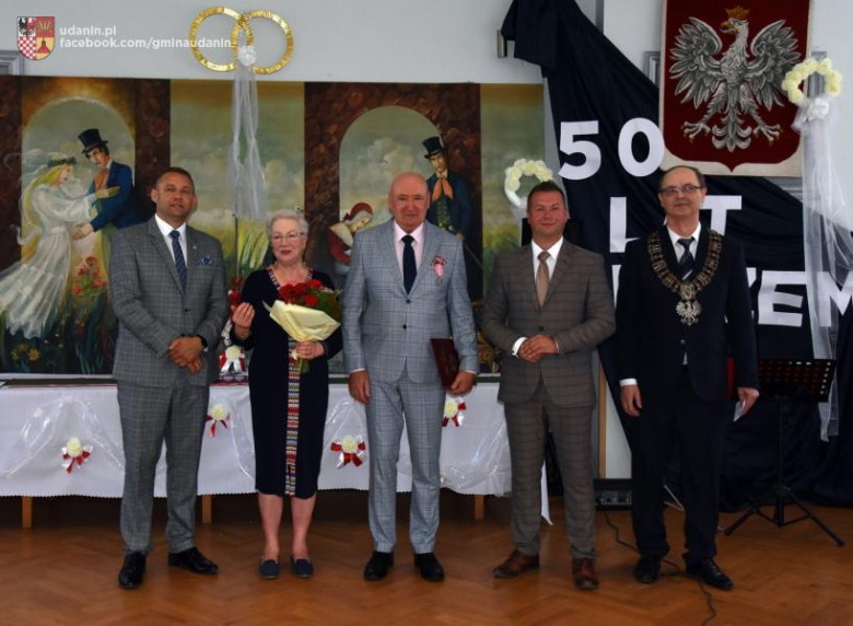 Złote gody Mieszkańców gminy Udanin