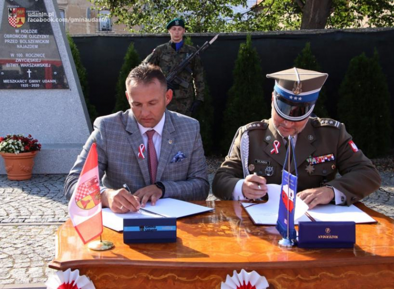 Obchody Święta Wojska Polskiego w Udaninie