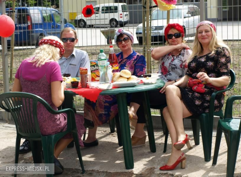 Cygański tabor w Środzie Ślaskiej