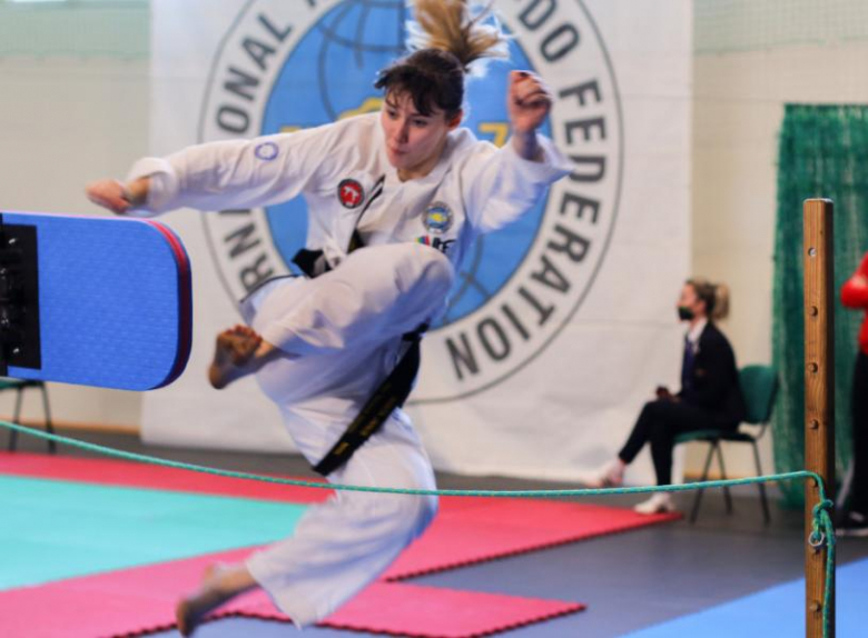 Miękińscy zawodnicy na zawodach w Pruszczu Gdańskim