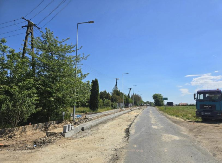 Przebudowa drogi relacji Zakrzyce-Gałów