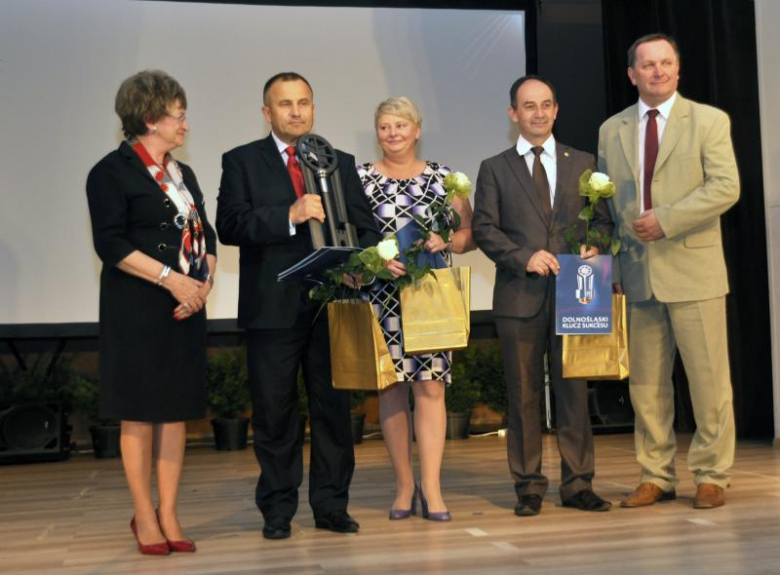 Rozdanie wyróżnień w Gminnym Ośrodku Kultury w Kątach Wrocławskich