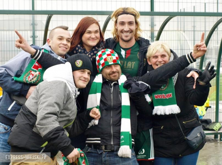 Mecz WKS Śląsk Wrocław w Środzie Ślaskiej