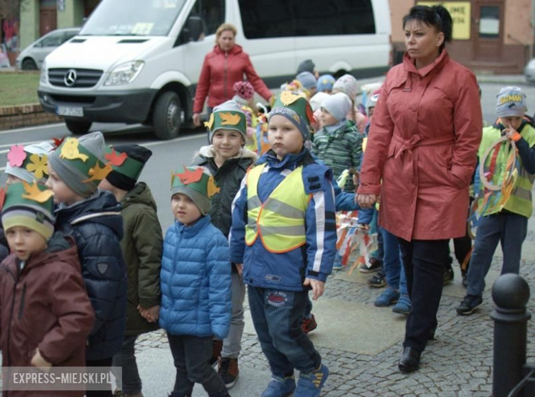 Pochód przedszkolaków w Środzie Śląskiej