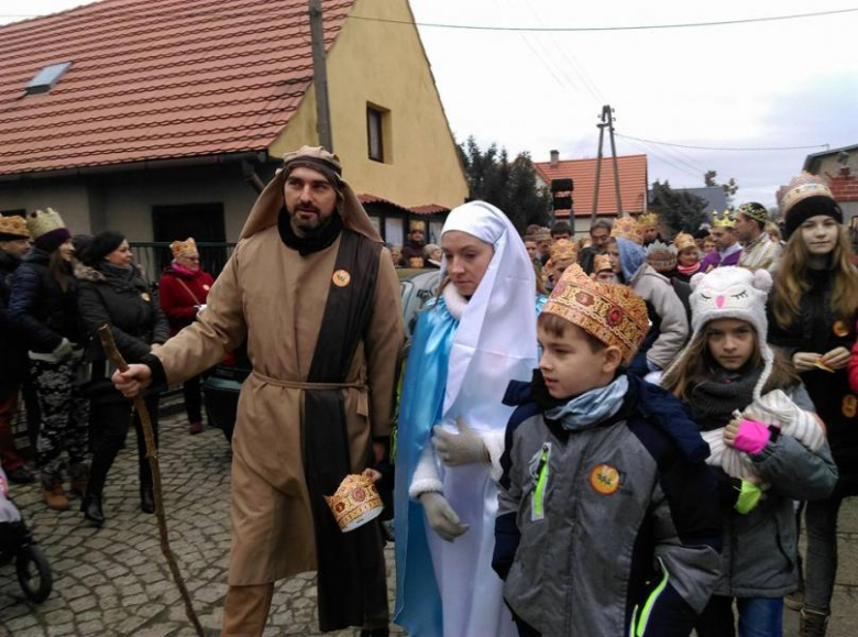 Orszak Trzech Króli w Miękini