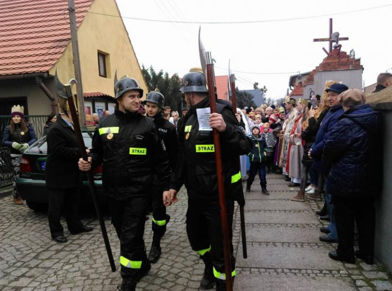 Orszak Trzech Króli w Miękini