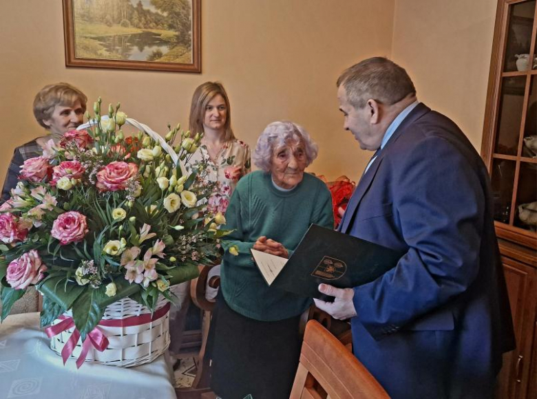 Setne urodziny mieszkanki Wróblowic