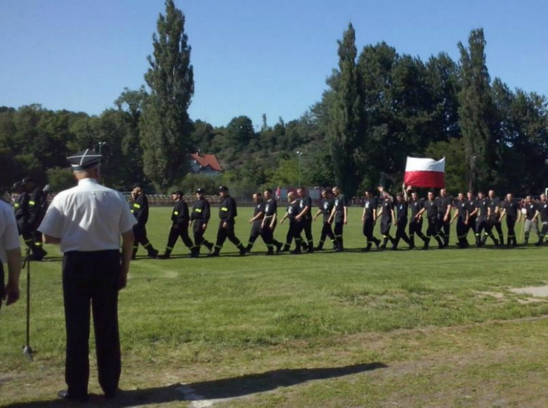 OSP Ciepłowody na zawodach w Złotoryi