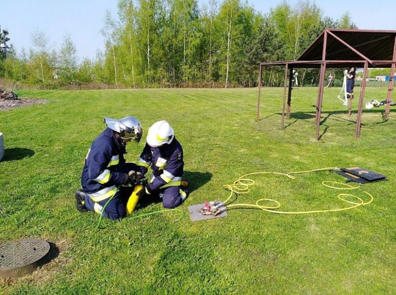 Szkolenie strażaków ochotników