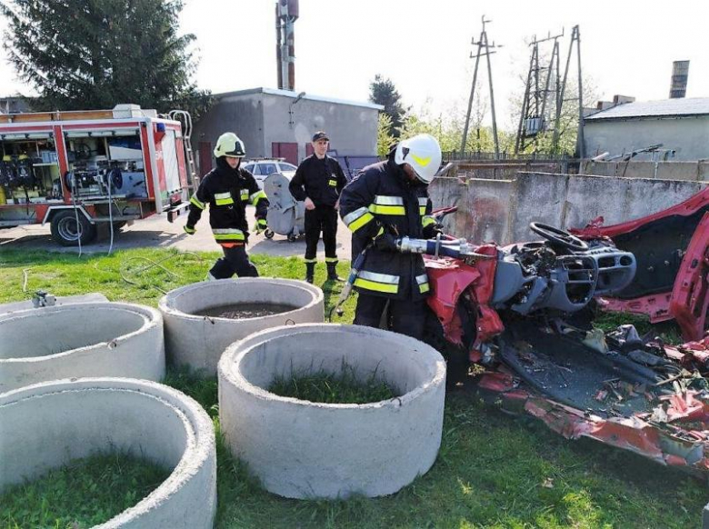 Szkolenie strażaków ochotników