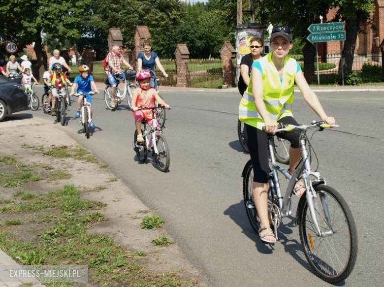 Rajd rowerowy w Szczepanowie