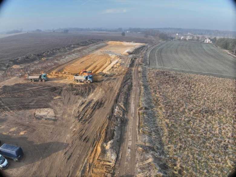 Budowa zbiornika retencyjno-infiltracyjnego