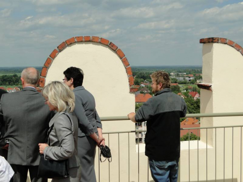 Otwarcie wieży widokowej w Środzie Sląskiej