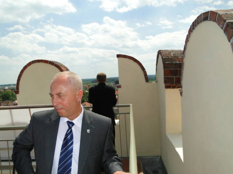 Otwarcie wieży widokowej w Środzie Sląskiej