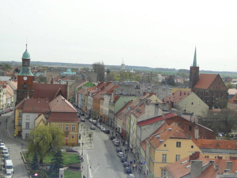 Środa Śląska - widok z wieży