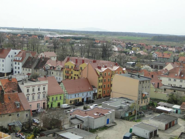 Środa Śląska - widok z wieży