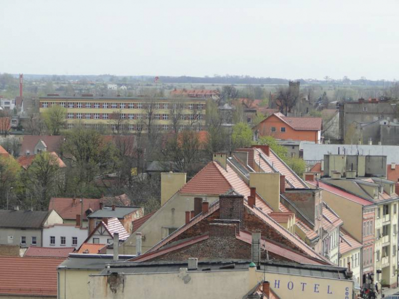 Środa Śląska - widok z wieży