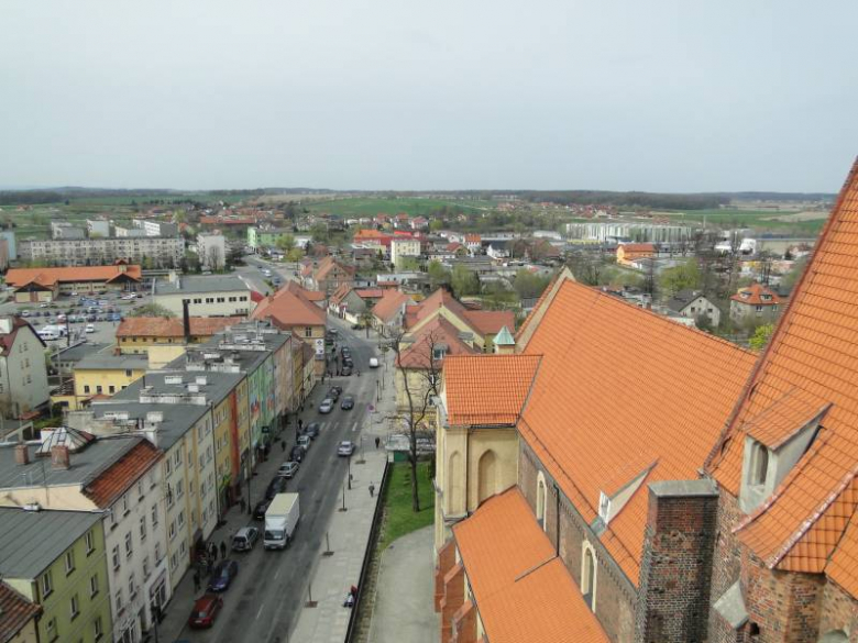 Środa Śląska - widok z wieży