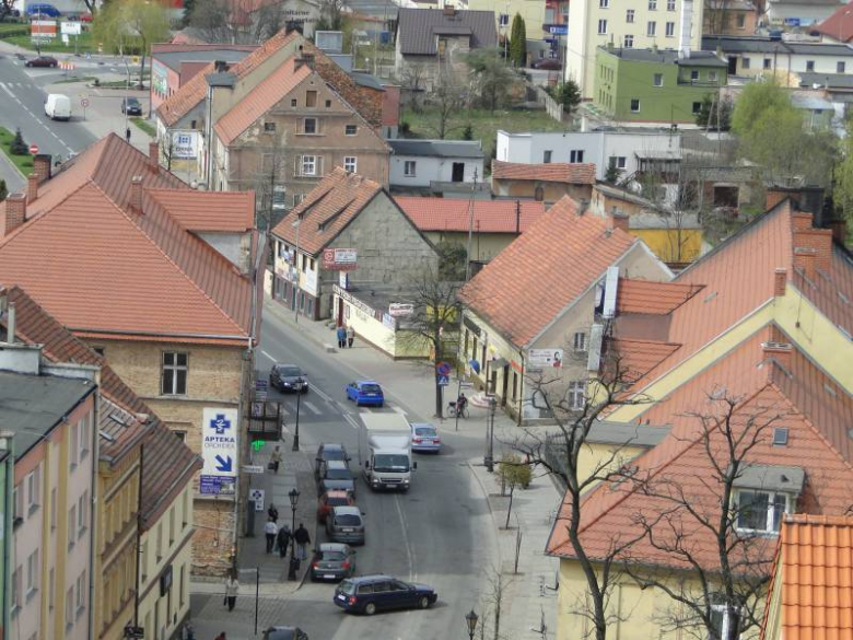 Środa Śląska - widok z wieży