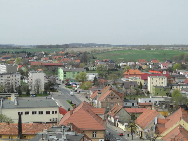 Środa Śląska - widok z wieży