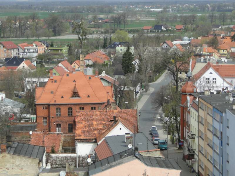 Środa Śląska - widok z wieży