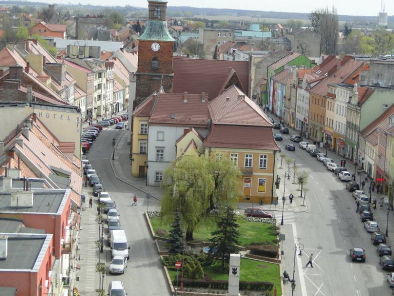 Środa Śląska - widok z wieży
