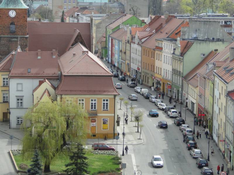 Środa Śląska - widok z wieży