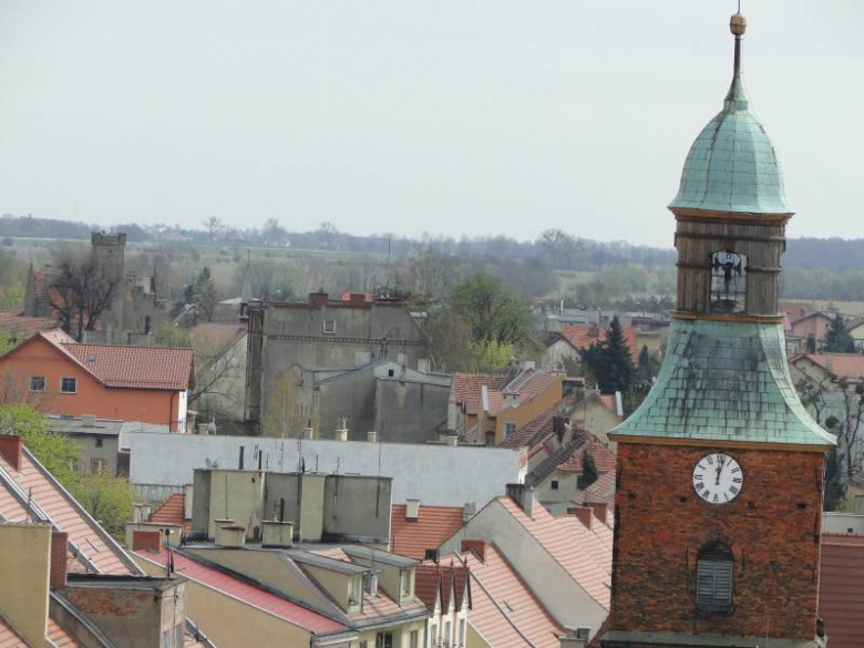 Środa Śląska - widok z wieży
