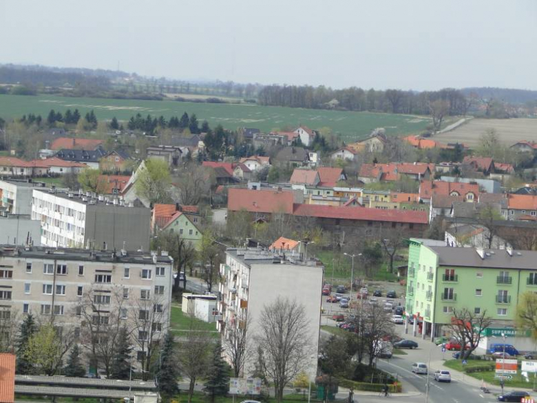 Środa Śląska - widok z wieży