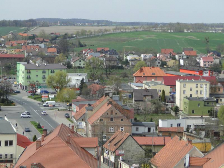 Środa Śląska - widok z wieży