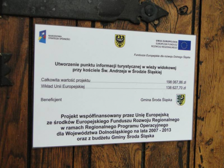 Środa Śląska – powstaje punkt informacji turystycznej 