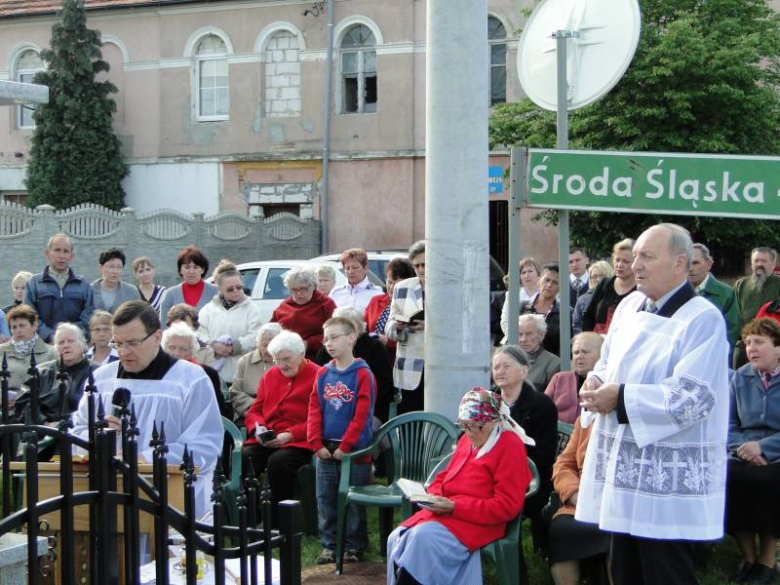 Nowa kapliczka w Jastrzębcach