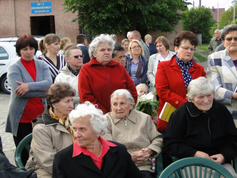 Nowa kapliczka w Jastrzębcach