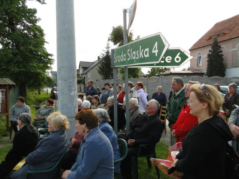 Nowa kapliczka w Jastrzębcach