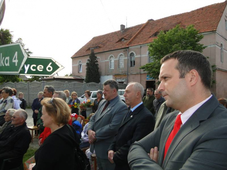 Nowa kapliczka w Jastrzębcach