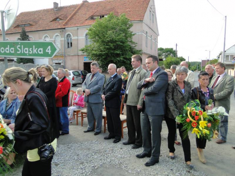 Nowa kapliczka w Jastrzębcach